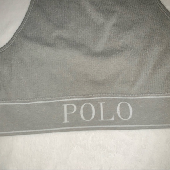Polo‎ Ralph Lauren gray sports bra size XL new with tags - Picture 7 of 7